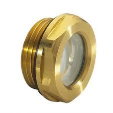 Oil level sight glass