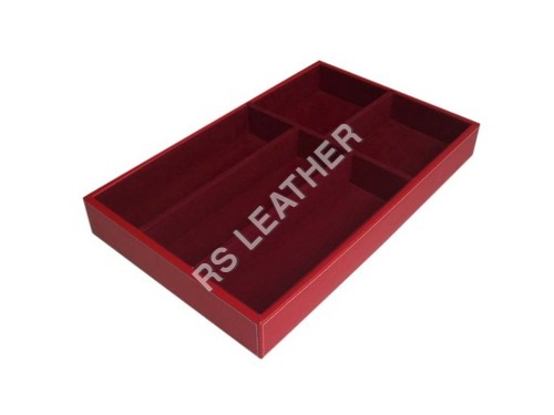 stationery tray,leatherette tray ,leather stationery tray