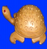 Wooden Tortoise Carven