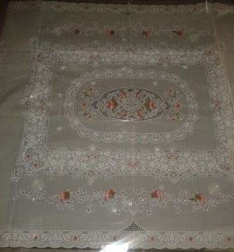 SQUARE PLASTIC CENTRE TABLE COVER