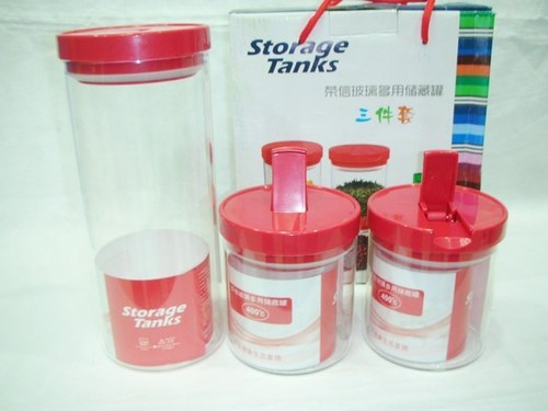 Glass Canister Airtight