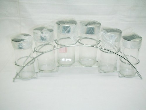 6pcs Glass Canister