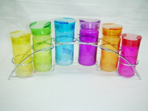 6pcs Glass Canister