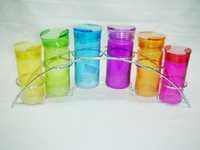 6pcs Glass Canister