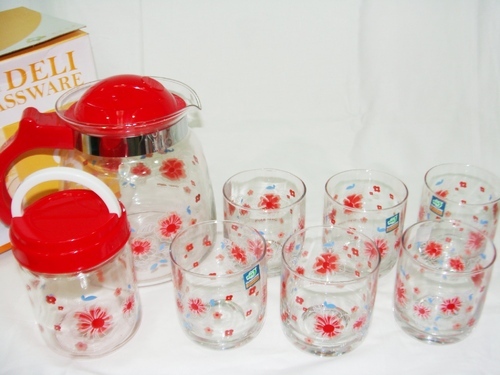 Glass Lemon Set
