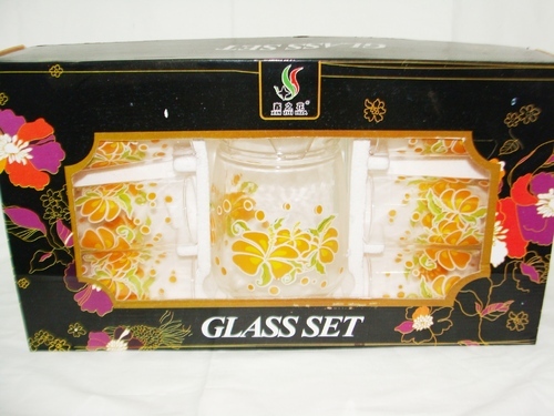 Glass Lemon Set