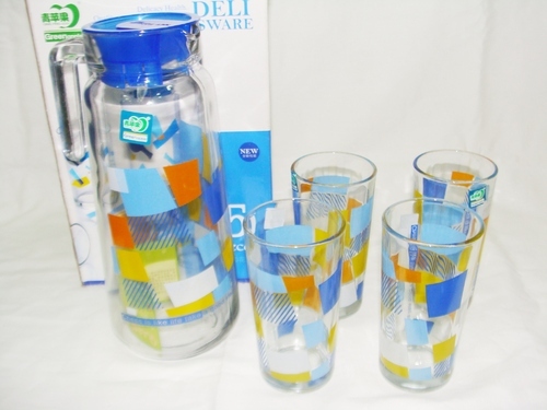 Glass Lemon Set