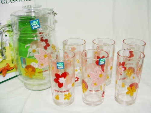 Glass Lemon Set