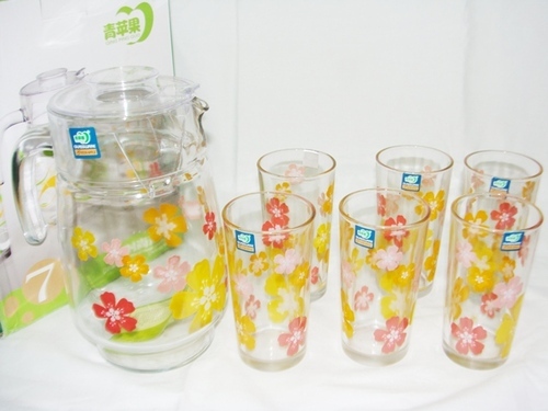 Glass Lemon Set