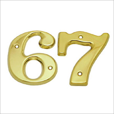 Brass Alphabet