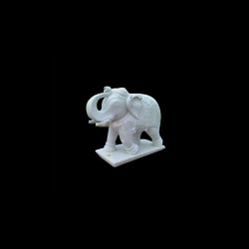 Marble Elephant Statue