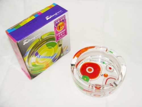 Glass Ash Tray square big