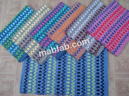cotton chenille rug