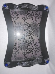 Wooden / Glass Tray