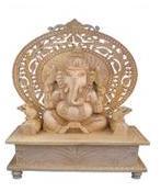 Wooden Lord Ganesh
