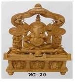 GANESH WITH RIDDHI-SIDDHI FINE