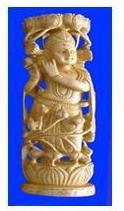 Wooden Statue Dodidar Figure