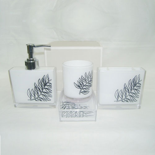 Acrylic Bathroom set 3pcs set