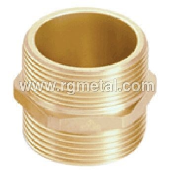 Brass Hex Nipple By R & G METAL CORPORATION