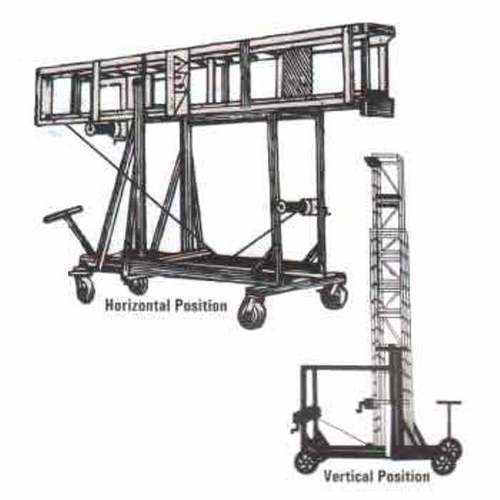 Tiltable Tower Extension Ladder