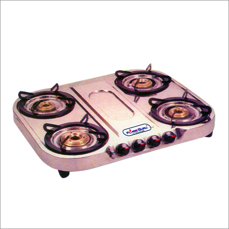 Four Burner Oval Gas Stove