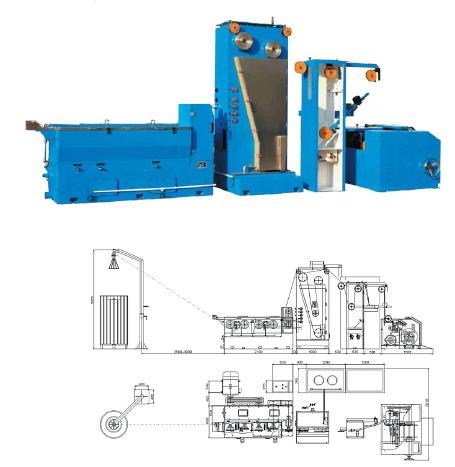 Intermediate Wire Drawing Machine With Annealer