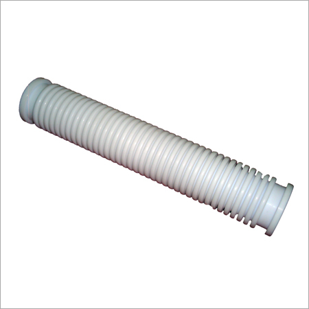 PTFE Extra Long Bellows - Plastic, Thickness 10-15mm, 300Â°C Working Temperature | 6-Month Warranty, Custom and Standard Sizes Available