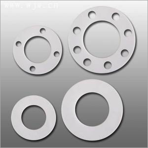 PTFE Envelope Gasket - Plastic, 10-15 Millimeter Thickness, Working Temperature 300°C | High Tensile Strength, Excellent Chemical Resistance, 6-Month Warranty