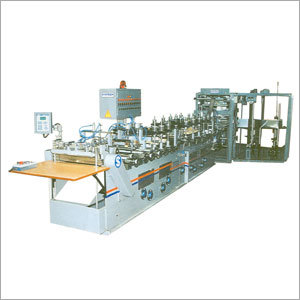 Automatic Intermittent Three Side and Standup Pouch Making Machine - 2M X 9.6M X 3M, 1100mm Reel Width, 9 KW Power, 3 Phase 430V | Versatile Pouches, High Speed, Precise Sealing, Reliable Performance