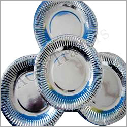 Silver Coated Paper Plates