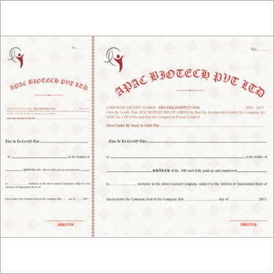 Screen Printing Certificate