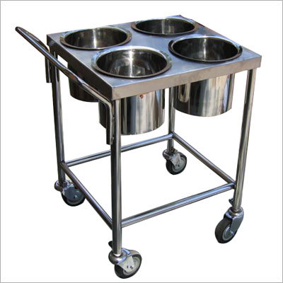 Four Vessel Trolley