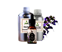 Clary Sage Oil - 100% Natural Essential Oil, Pale Yellow Liquid with Herbaceous-Tea Like Odor, Purity 98%, Shelf Life 24 Years, Age Group: All