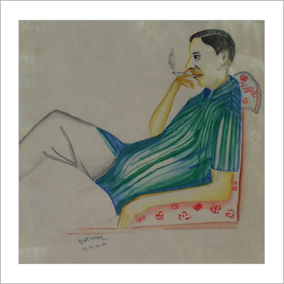 Indian Canvas Painting