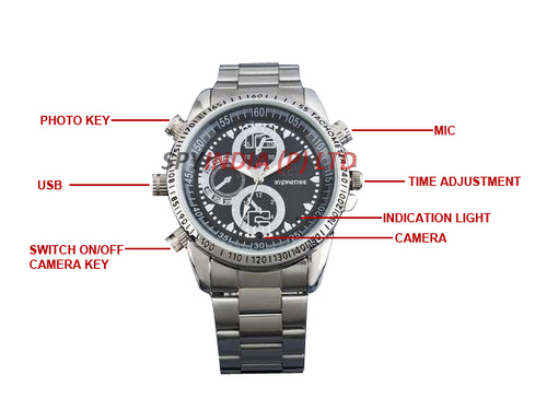 SPY WATCH MOBILE PHONE