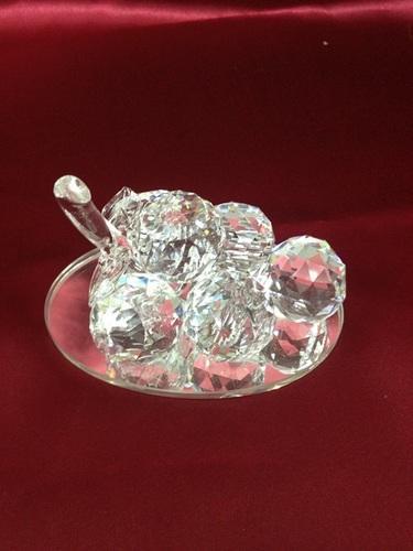 Glass Fruit showpiece