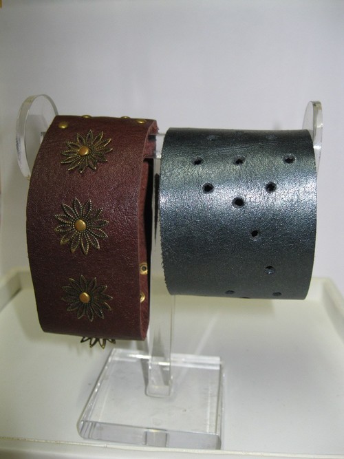 Leather bracelets