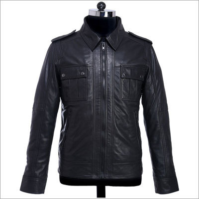 Mens Black Leather Jackets