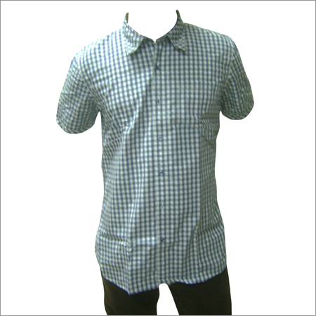 Half Sleeve Check Shirt