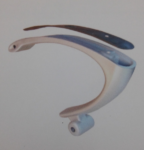 601 Silver Handle - Material: Plastic