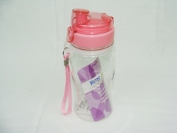 Water Bottle - 500ml, 200x70mm, Pink | Lightweight, Leak-proof, Customizable, Durable, Portable, Ideal for Daily Hydration and Outdoor Use