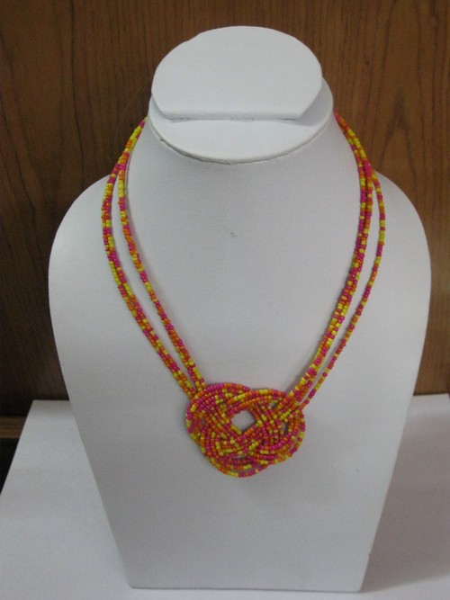 Multi beads neck