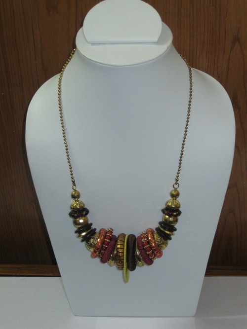 Multi beads neck