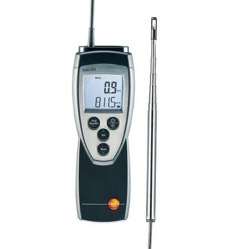 Compact Thermal Anemometer - Material: Plastic And Metal