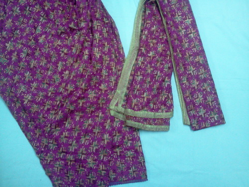 PHULKARI PATIALA SALWAR & DUPATTA