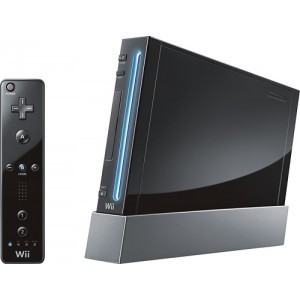Nintendo Wii Black Gaming Console