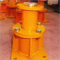 Crane Spring Buffer - Crca Heavy-duty Metal, Silver & Yellow | Automatic, Electric Drive, Easy Installation