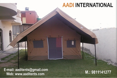 SWISS TENT SAFARI TYPE ON FRAME