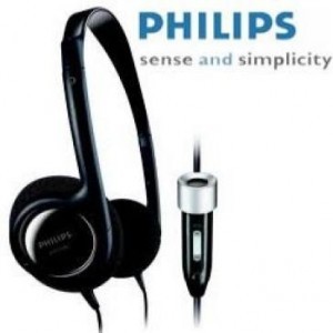 Philips Light Headphone Mic Vol Control