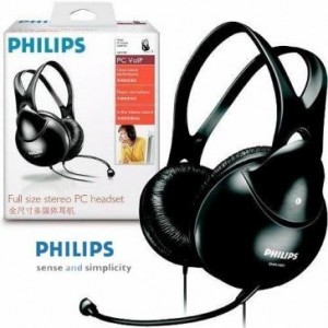 Philips PC Full Size Headphone Mic